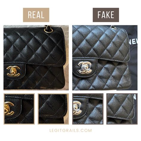 authentic chanel handbags vs fake